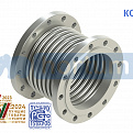 Компенсатор осевой  фланцевый КСОF 80-16-60 L=185