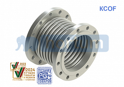 Компенсатор осевой  фланцевый КСОF 80-16-60 L=185