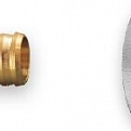 1135968 USYSTEMS зажимной адаптер Flex-X латунный PE-X 16x2,2-3/4"ВР Евроконус '50Ф